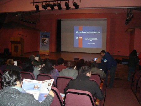 Charla sobre Fondo Mixto comuna de Navidad 